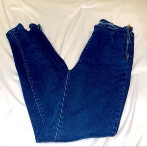 4/$10 ⚡️ A New Day Blue High Rise Stretchy Jeggings